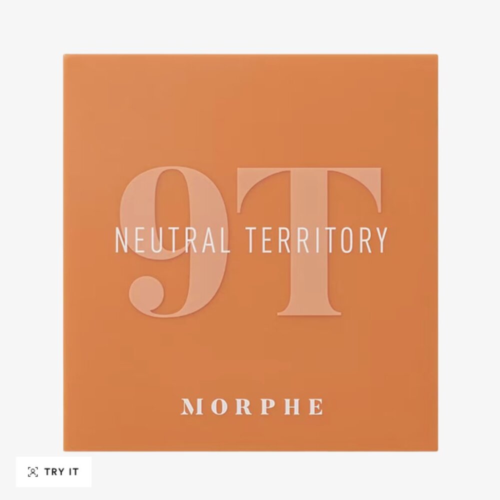 Morphe 9T Neutral Territory Eyeshadow Palette Authentic NEW without Box